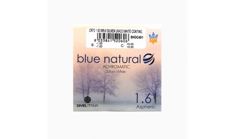 Divel Italia 1.61 Silken White Blue Natural