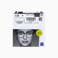 Zeiss Digi Lens SLife 1.6 DVBP stock Zeiss Digi Lens SLife 1.6 DVBP stock