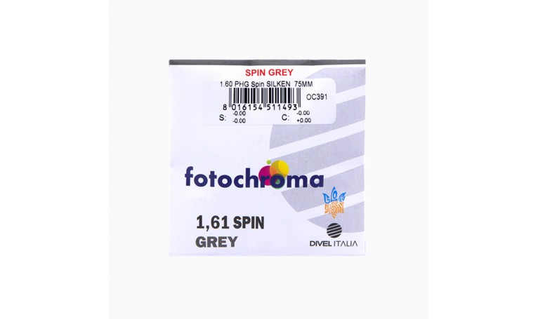 Divel Italia 1.61 Fotochromic Silken