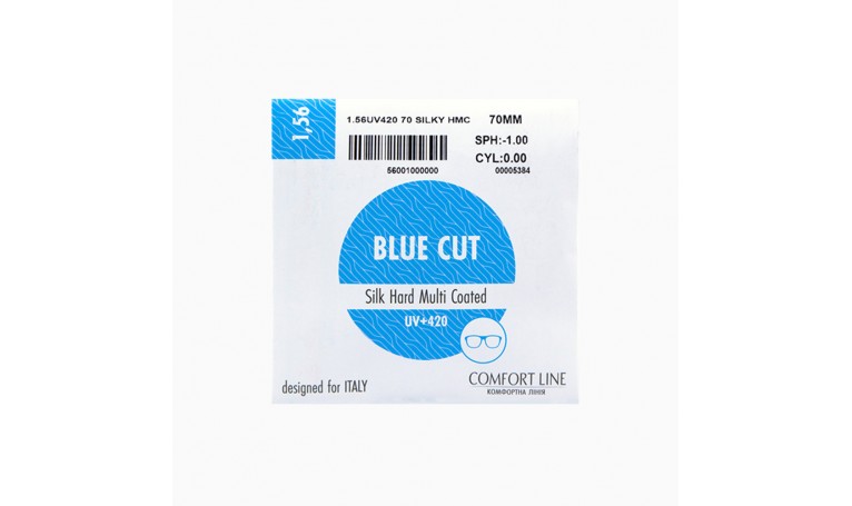 Comfort Line Blue Cut 1,56