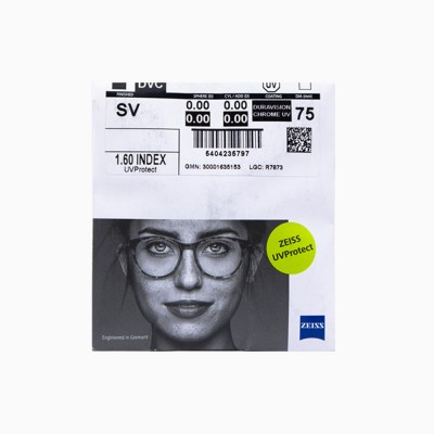 Zeiss Monof. Sph 1.6 stock DVC UV