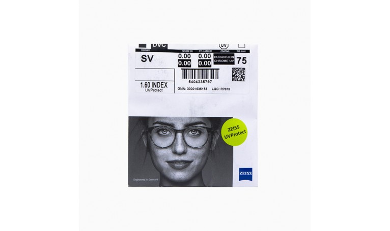 Zeiss Monof. Sph 1.6 stock DVC UV