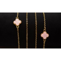 Цепочка 2412 светло-розовый Цепочка 2412 светло-розовый