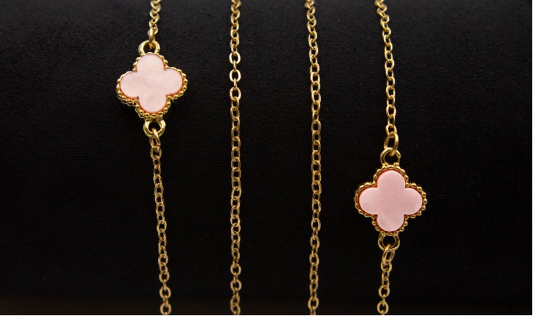 Цепочка 2412 светло-розовый