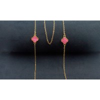 Цепочка 2412 розовый