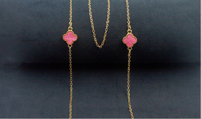 Цепочка 2412 розовый