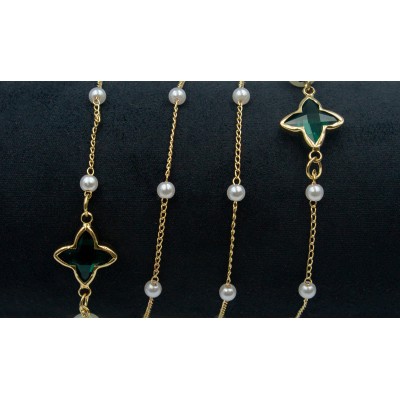 Цепочка 2525 зеленый Цепочка 2525 зеленый