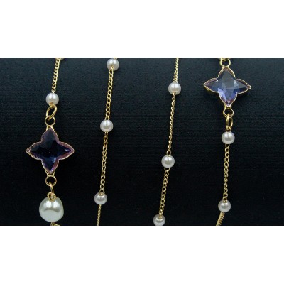 Цепочка 2525 фиолетовый Цепочка 2525 фиолетовый