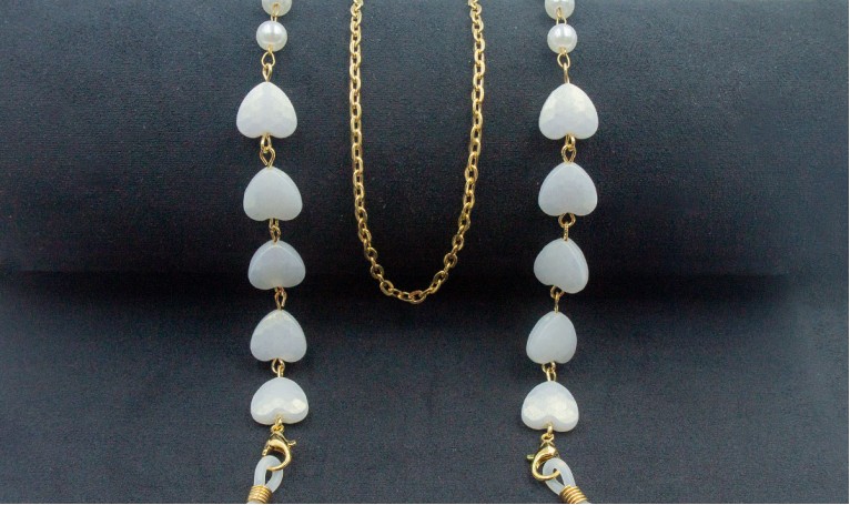 Цепочка 2543 белый