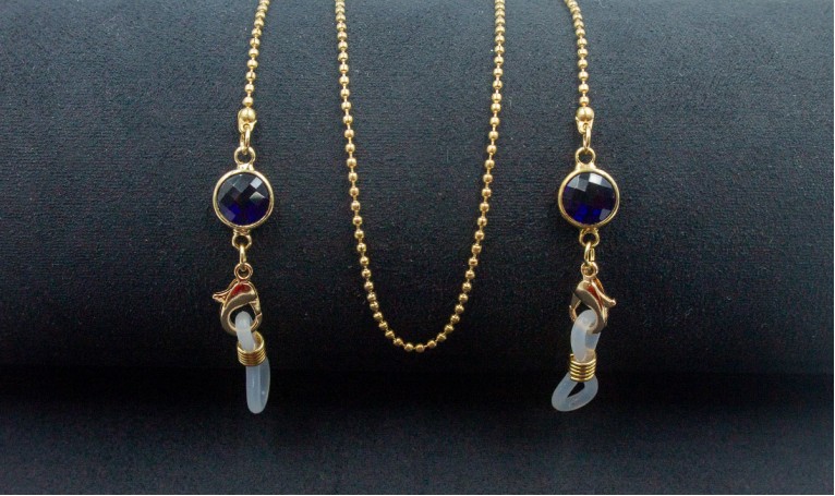 Цепочка 2544 синий