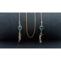 Цепочка 2544 голубой