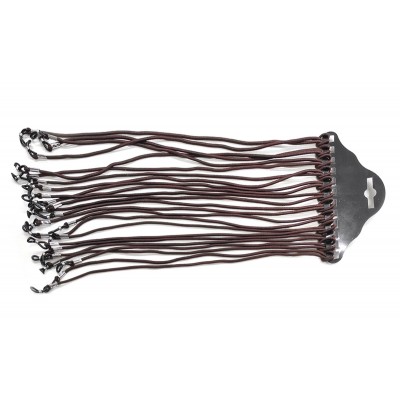 Шнурок-резинка 2517 коричневая