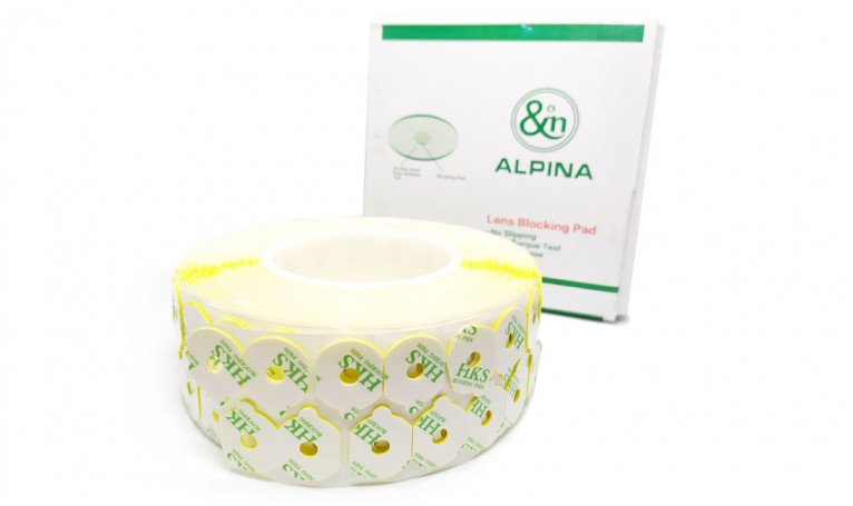 Ліпеди ALPINA (HKS) жовті Ø24*31 - 100 шт