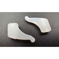 Стоппер силиконовый без резинки маленький 1,0х2,0 (матовый)