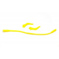 Стоппер силиконовый с резинкой в коробке (желтый)