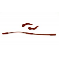 Стоппер силиконовый с резинкой в коробке (коричневый)