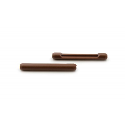 Стоппер силиконовый удлиненный (коричневый)