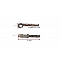 Флекса серая NEW 059 12,3х3,0мм Флекса серая NEW 059 12,3х3,0мм