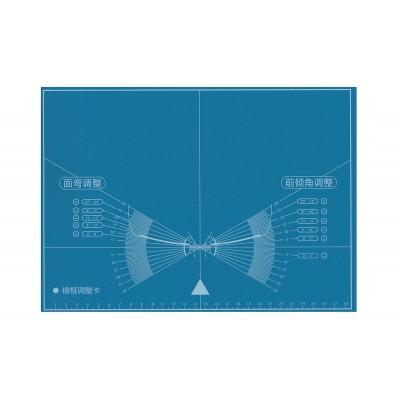 Карта-коврик для измерения РМЦ и разметки прогрессива