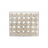 Набор винтов, гаек, клипс, втулок (в квадратной коробке) на 30 круглых контейнеров №1