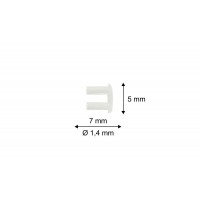 Кліпса пластикова на силует 1,4 Кліпса пластикова на силует 1,4