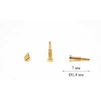 Винт направляющий для флексы Ø 1,4 длина 7,0 мм (желтый) (Оптика) Винт направляющий для флексы Ø 1,4 длина 7,0 мм (желтый) (Оптика)