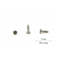 Гвинт саморіз Ø1,4 мм довжина 4,0 мм
