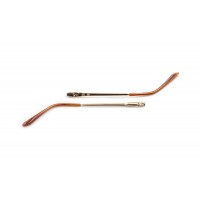 Заушник на металлическую оправу с флексом детский желтый