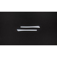 Наконечник силиконовый 6,5см матовый NEW (упаковка 1 пара)