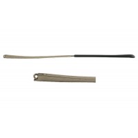 Завушник на металеву оправу сірий, прихований флекс