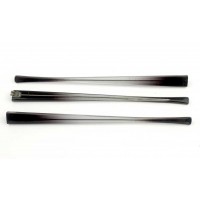 Завушник широкий пластиковий із подвійним шарніром сірий