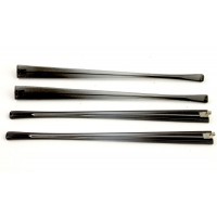 Заушник пластиковый серый широкий с одинарным шарниром