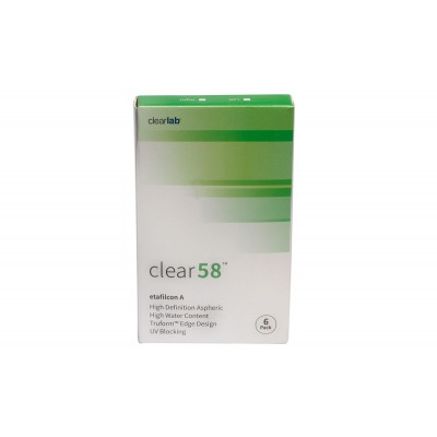 Линза Контактная Clear 58