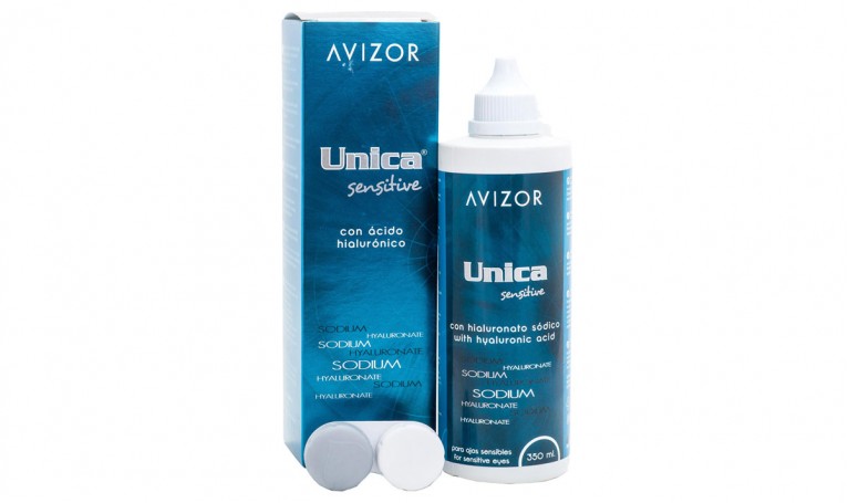 Раствор для ухода за линзами Avizor Unica Sensitive 350ml