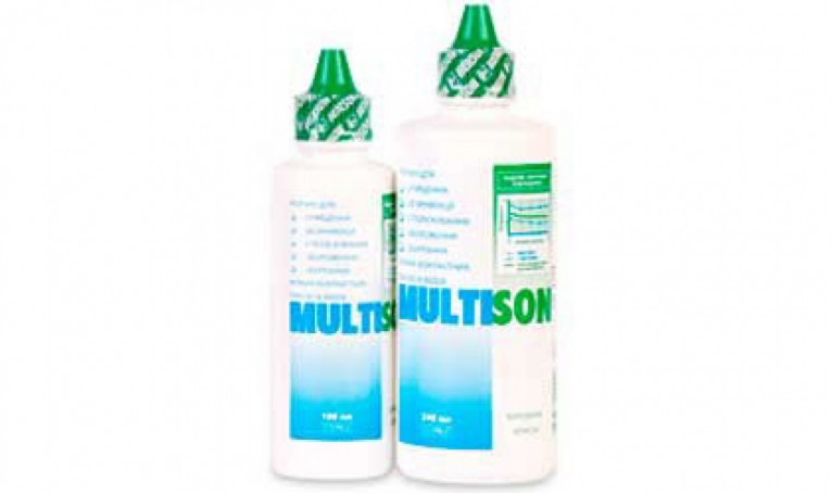 Раствор для ухода за линзами Multison 100ml