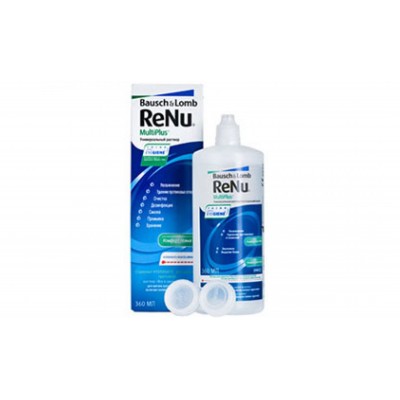 Раствор для ухода за линзами ReNu MultiPlus 60ml