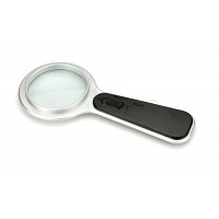 Лупа пластикова 2XCR2016 із підсвічуванням (лінза скло)