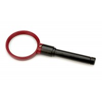 Лупа пластикова MG82009 з підсвічуванням