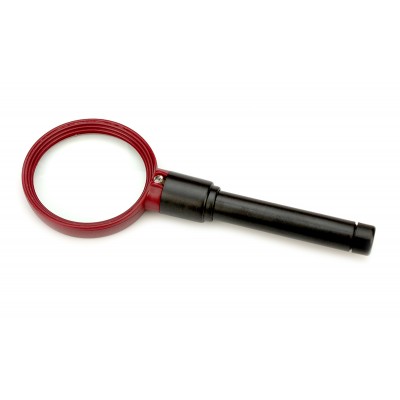 Лупа пластикова MG82009 з підсвічуванням