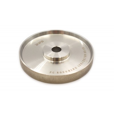 Коло алмазне Ø155/22/20 на верстат автомат Essilor (для чорнової обробки полімерної лінзи) PC roughing wheel