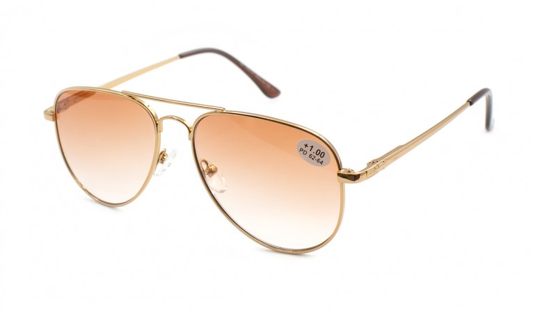 Очки Seventy 25514-C1 тонированные в металлической оправе