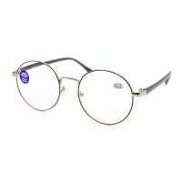 Окуляри Verse 23100-C3 Blue blocker в металевій оправі