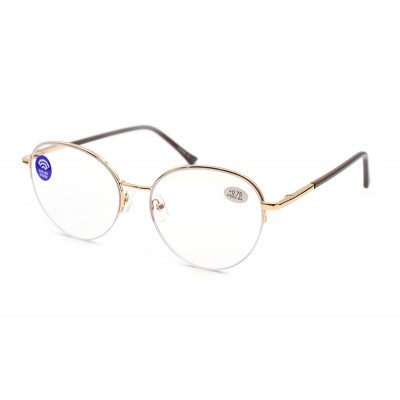Окуляри Verse 23101-C2 Blue blocker у металевій оправі