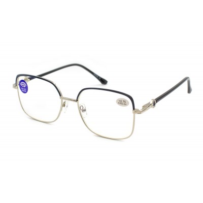 Окуляри Verse 23108-C3 Blue blocker у металевій оправі