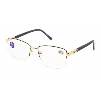 Окуляри Verse 23151-C1 Blue blocker в металевій оправі