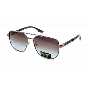 Мужские металлические очки Moratti 2125-C2 с поляризацией