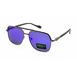 Мужские металлические очки Moratti 2153-C58 с поляризацией