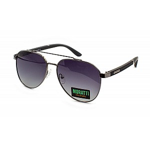Мужские металлические поляризационные очки Moratti 2173-C56
