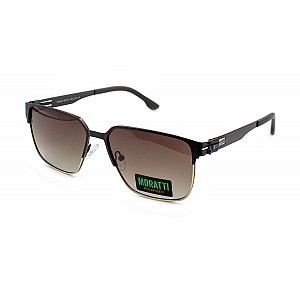 Мужские металлические очки Moratti 2200-C101 с поляризационными линзами