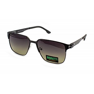 Мужские металлические солнцезащитные очки Moratti 2200-C106 с поляризацией